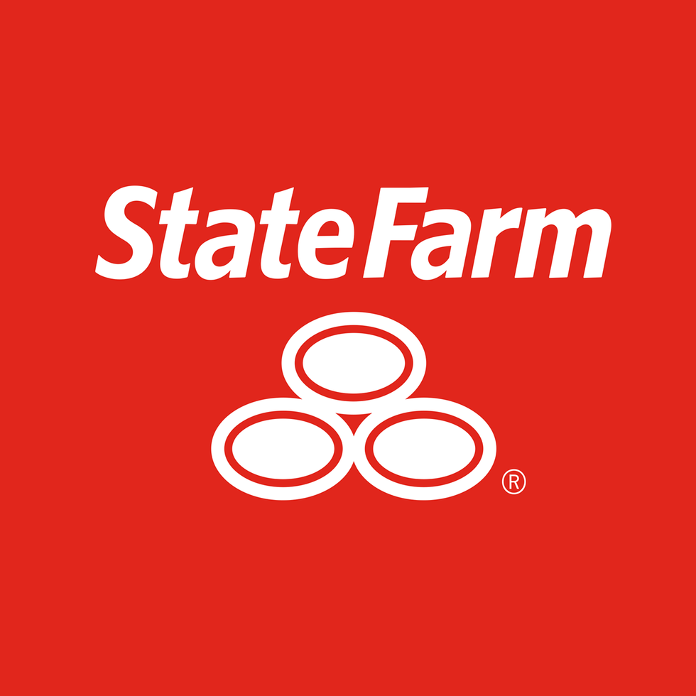 The logo of State Farm Insurance.