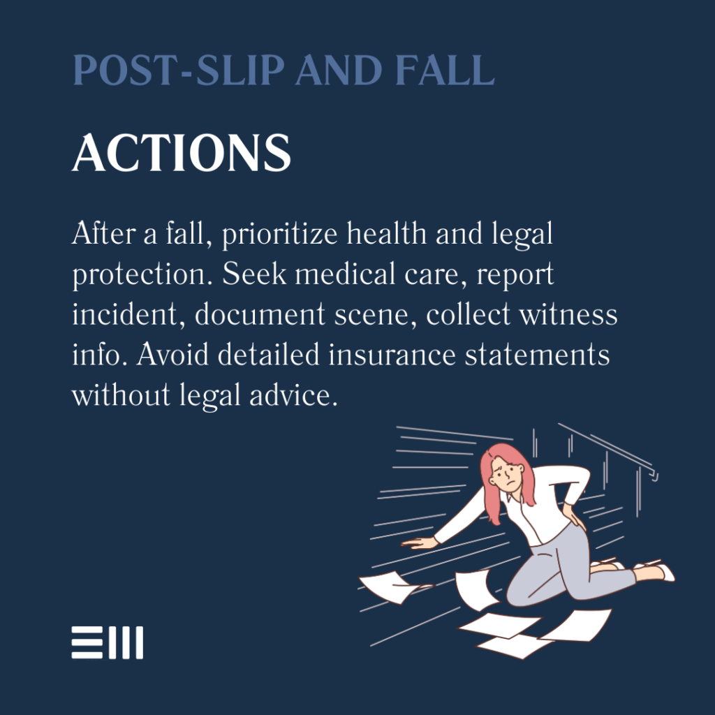 An infographic illustrating post-slip-and-fall accidents for residents of Alabama.