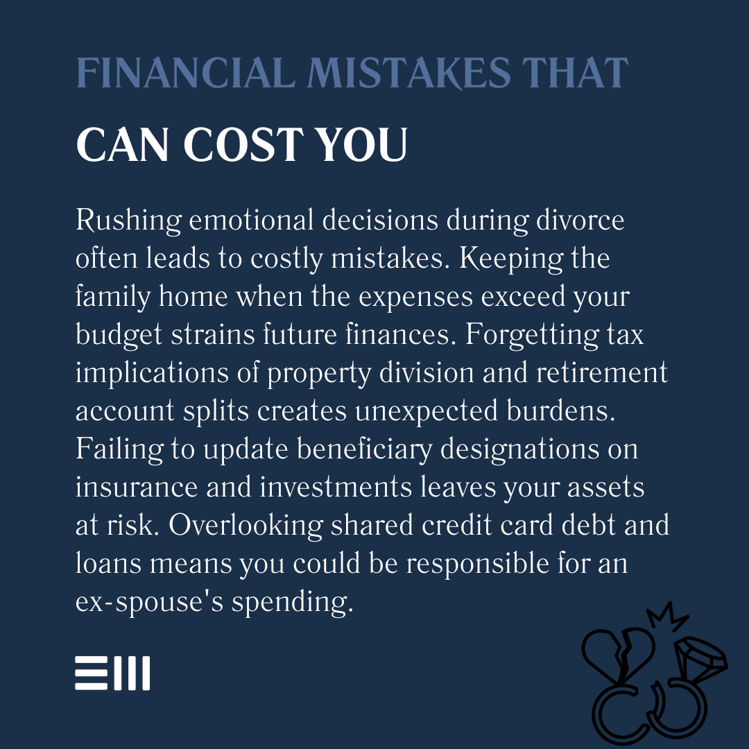 An infographic illustrating financial mistakes that can cost you.