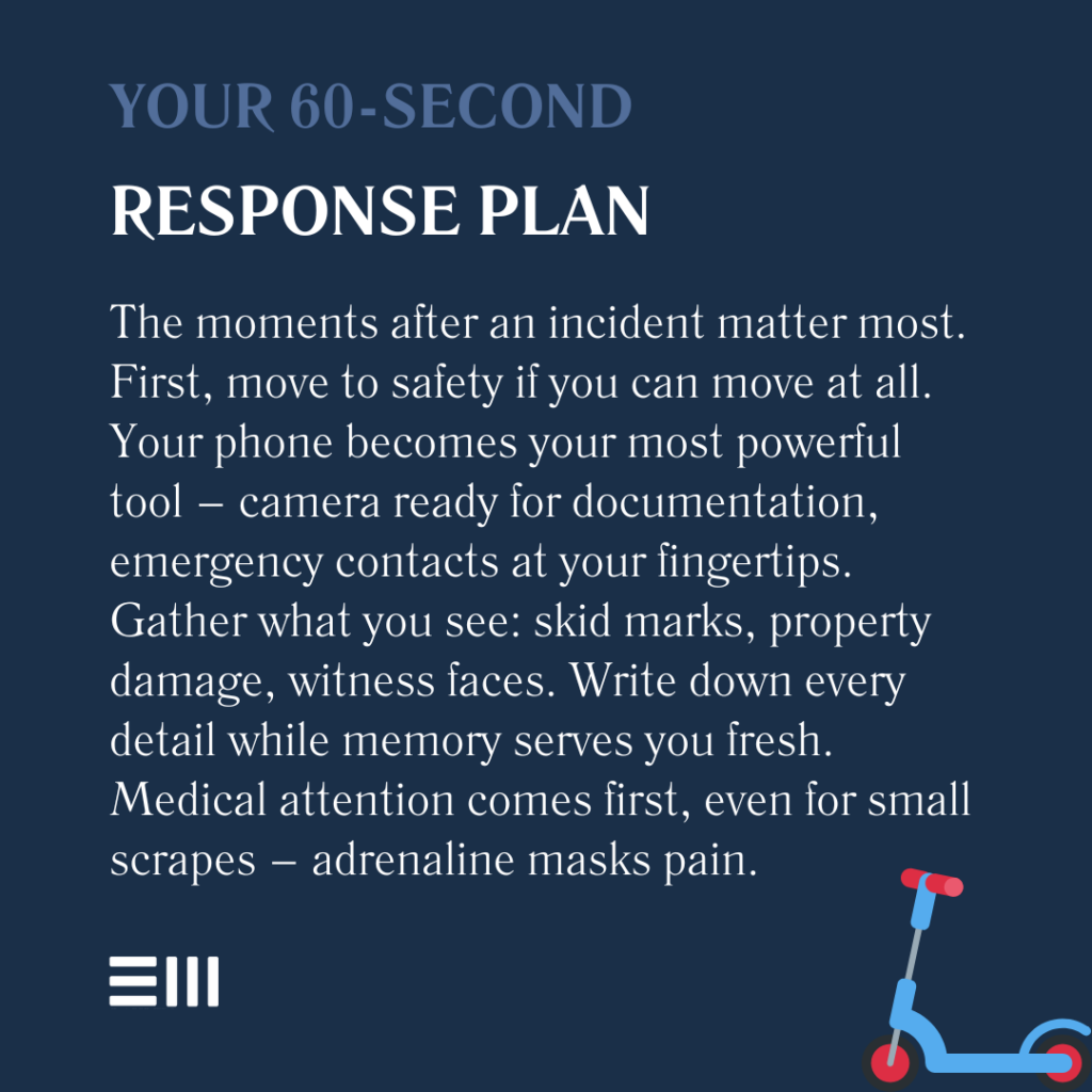 An infographic illustrating your 60-second response plan.