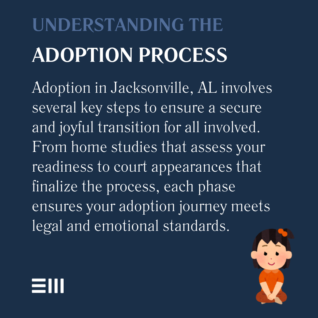 An infographic illustrating understanding the adoption process.